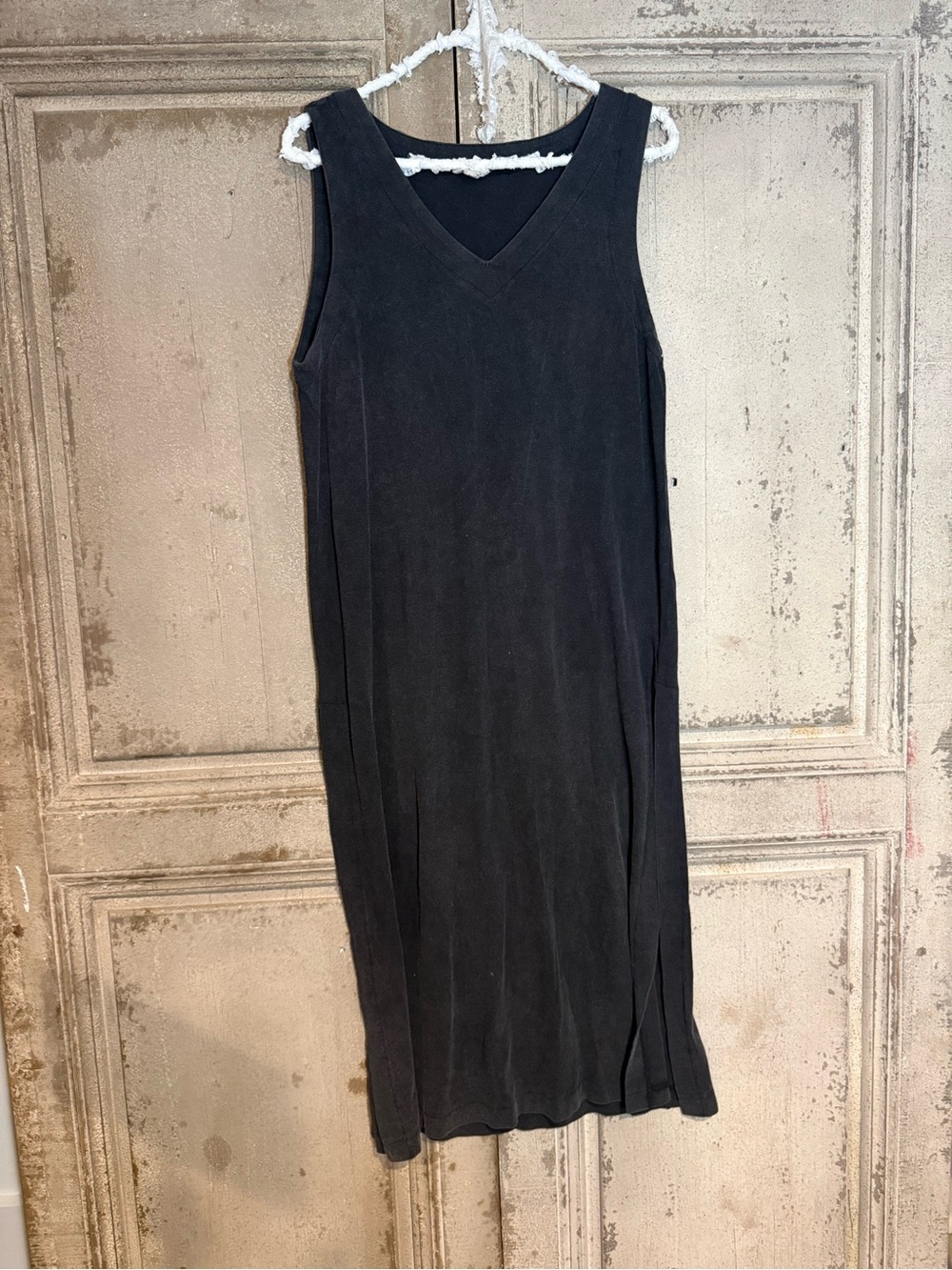 POL Black Sleeveless Maxi Dress